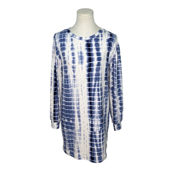 Epic Threads Girls Blue Tie-Dye Dress W/ Matching Headband Set Size XL - New - Picture 1 of 8